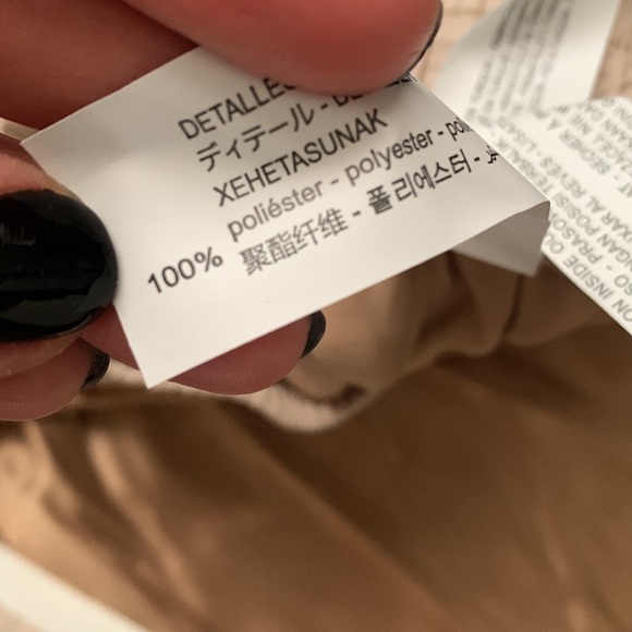 Zara Satin Effect Jogger Pants - Picture 14 of 14